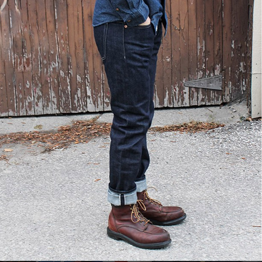 Retailer Philistine Toronto features Williamsburg raw denim jeans 