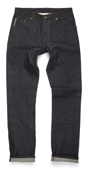 Compare Raleigh Denim Jones Thin fit raw denim jeans