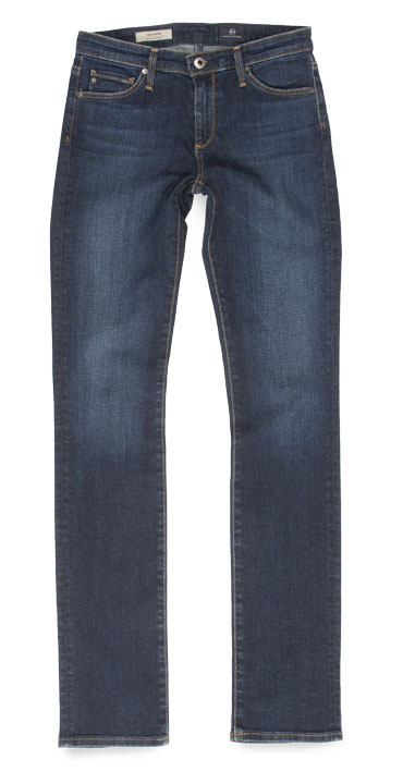 Adriano Goldschmied AG The Harper Skinny Mid-Rise Straight Leg Jeans