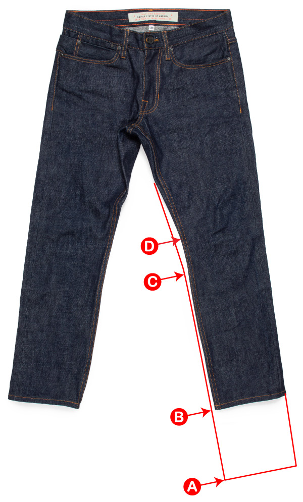 taper your jeans