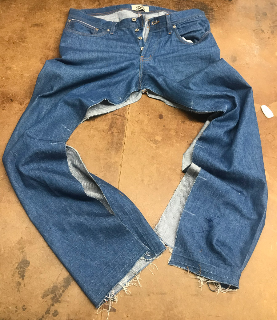Help! A tailor butchered my jeans - Williamsburg Garment Co
