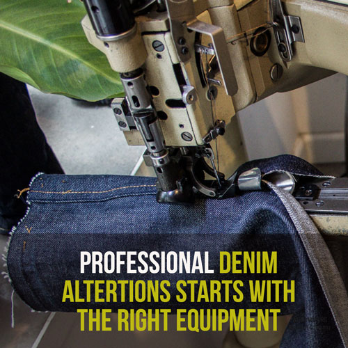 Shop professional denim alterations and jeans repairs